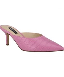 Nine West Ali Pointy Toe Mules Color Pop