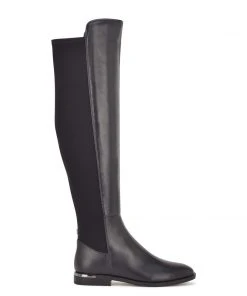 Nine West Shoes Allair Stretch Back Over The Knee Boots