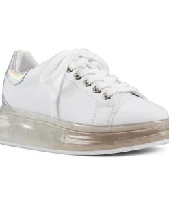 Nine West High Impact Platforms Allie Platform Lace Up Sneakers