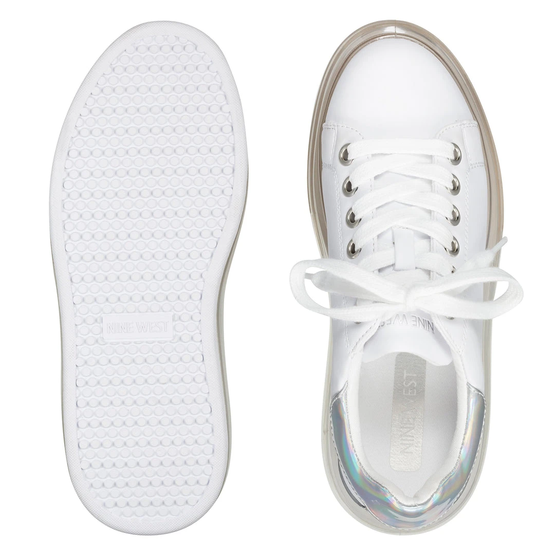 Nine West High Impact Platforms Allie Platform Lace Up Sneakers 8 Nine West High Impact Platforms Allie Platform Lace Up Sneakers