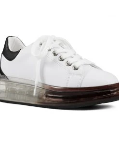 Nine West High Impact Platforms Allie Platform Lace Up Sneakers 9 Nine West High Impact Platforms Allie Platform Lace Up Sneakers