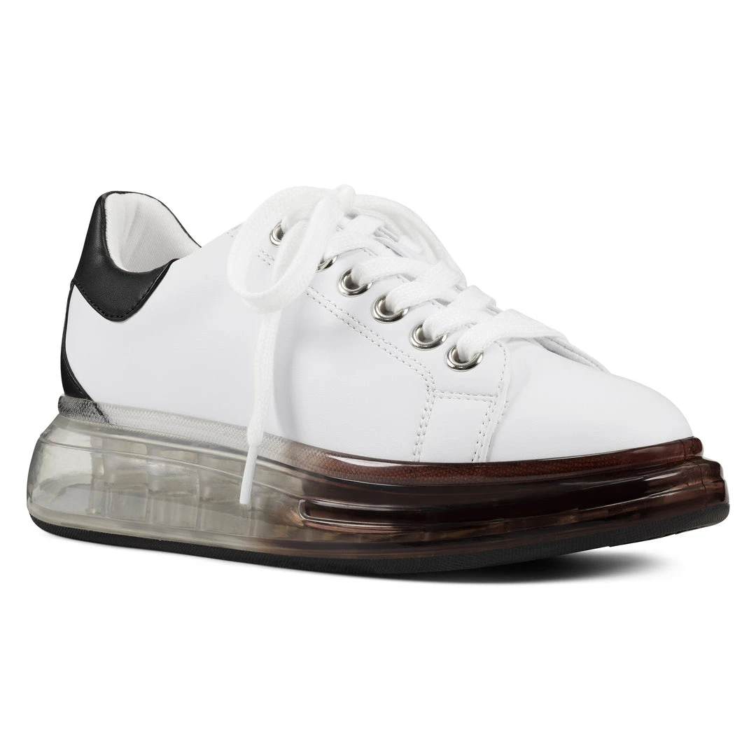 Nine West High Impact Platforms Allie Platform Lace Up Sneakers 4 Nine West High Impact Platforms Allie Platform Lace Up Sneakers