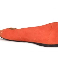 Nine West Aloha Studded Square-Toe Flats Color Pop 9 Nine West Aloha Studded Square-Toe Flats Color Pop