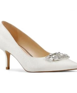 Nine West Always Pointy Toe Pumps Metallic Mindset