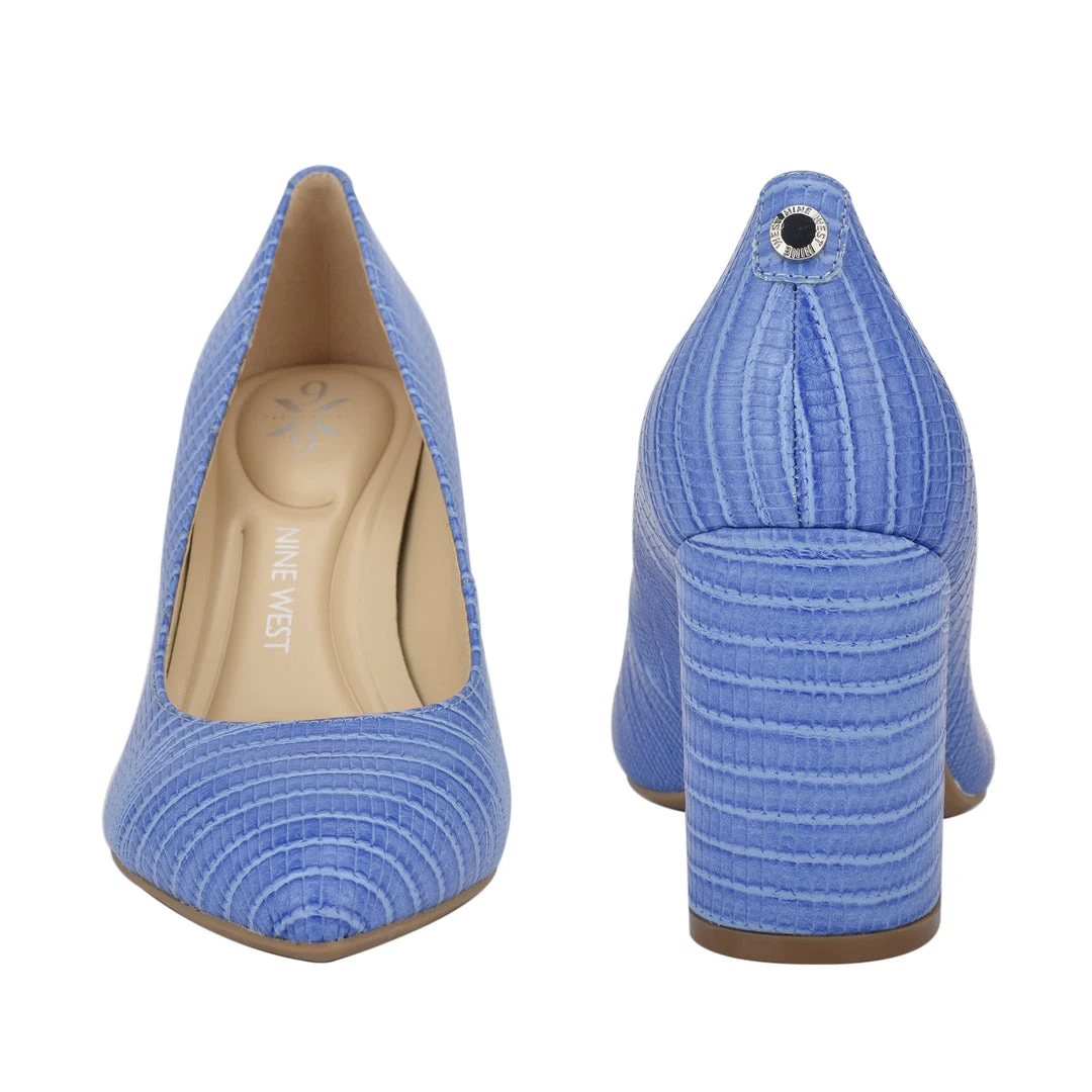 Nine West Color Pop Ani 9x9 Block Heel Pumps 7 Nine West Color Pop Ani 9x9 Block Heel Pumps