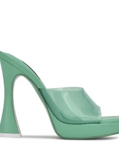 Nine West Y2K Revival Ansel Platform Slide Sandals