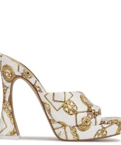 Nine West Ansel Platform Slide Sandals