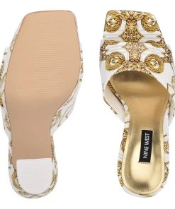 Nine West Ansel Platform Slide Sandals