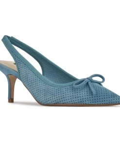 Nine West Aperf Slingback Pointy Toe Pumps