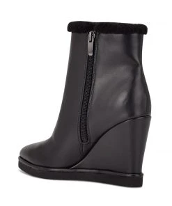 Nine West Shoes Apres Wedge Booties 9 Nine West Shoes Apres Wedge Booties
