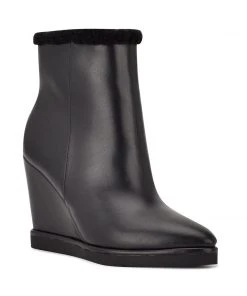 Nine West Shoes Apres Wedge Booties 8 Nine West Shoes Apres Wedge Booties