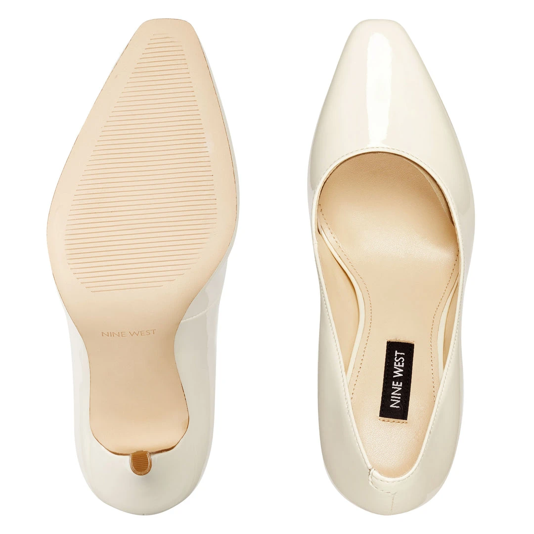 Nine West Arley Square-Toe Pumps Heels 8 Nine West Arley Square-Toe Pumps Heels