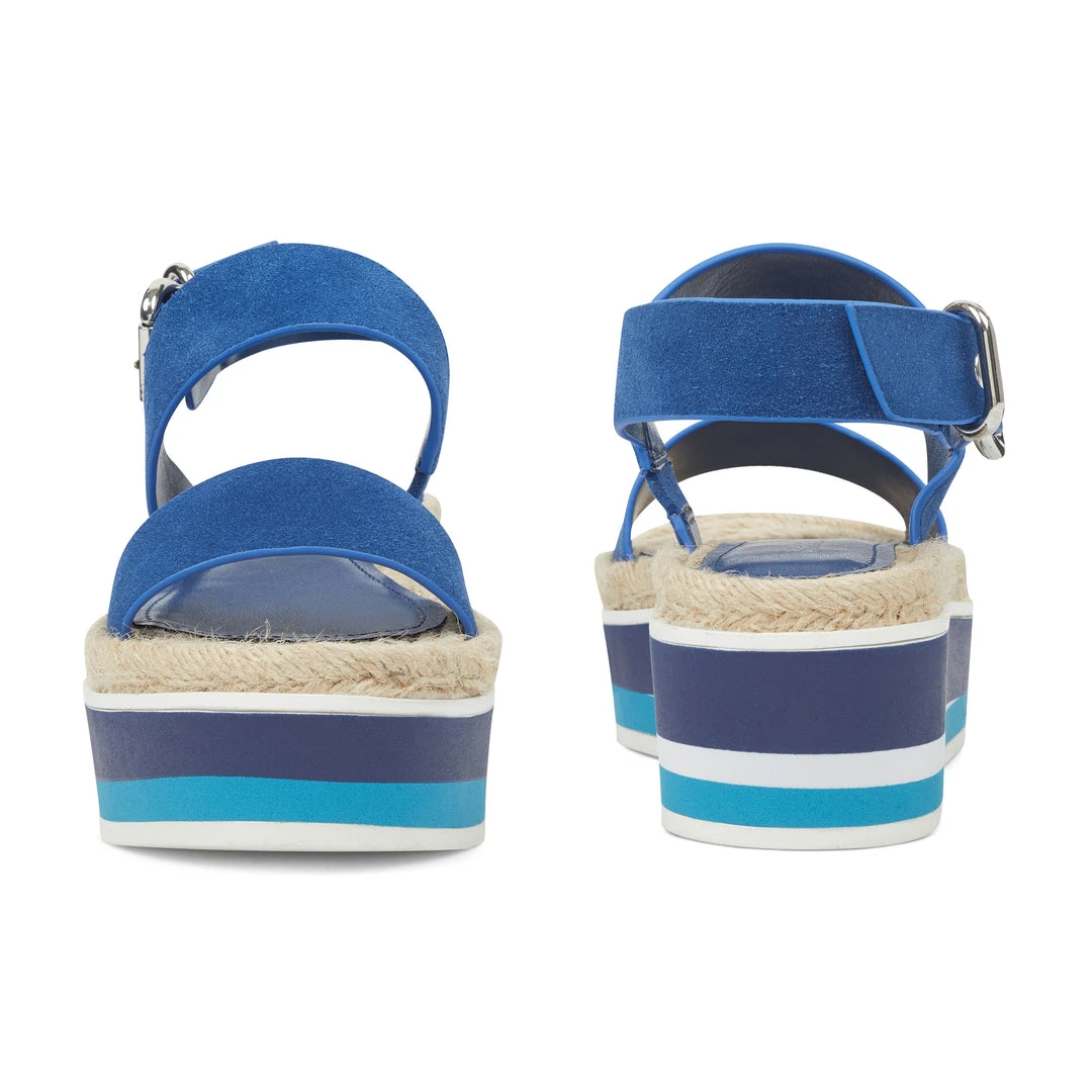 Nine West Athena Platform Sandals 7 Nine West Athena Platform Sandals