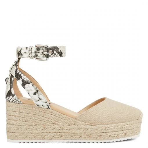 Nine West Audra Espadrille Wedge Sandals Weave Got You