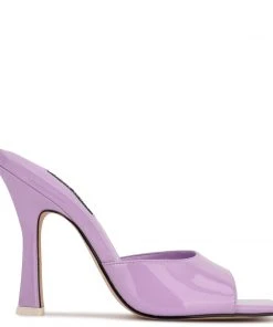 Nine West New Aurea Heeled Slide Sandals