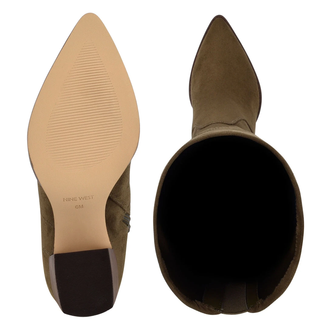 Nine West Barret Over The Knee Heeled Boots Shoes 7 Nine West Barret Over The Knee Heeled Boots Shoes