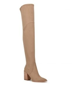 Nine West Shoes Barret Over The Knee Heeled Boots 8 Nine West Shoes Barret Over The Knee Heeled Boots