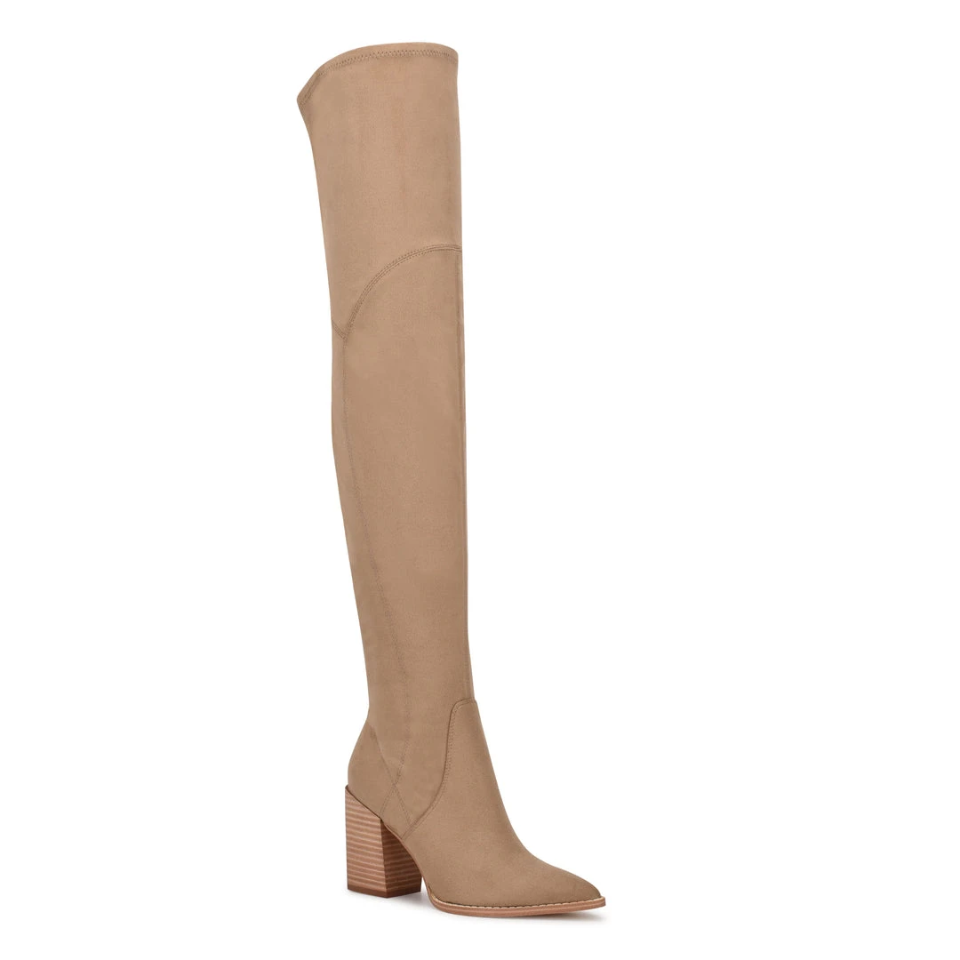 Nine West Shoes Barret Over The Knee Heeled Boots 4 Nine West Shoes Barret Over The Knee Heeled Boots