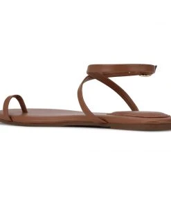 Nine West New Baxter Flat Sandals 9 Nine West New Baxter Flat Sandals