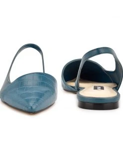 Nine West Beads Slingback Pointy Toe Flats