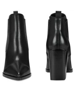 Nine West Heels Beata Block Heel Booties