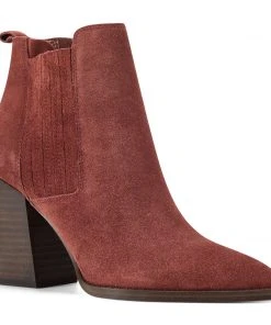 Nine West Beata Block Heel Booties