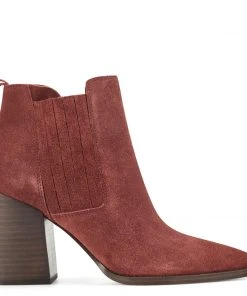 Nine West Beata Block Heel Booties