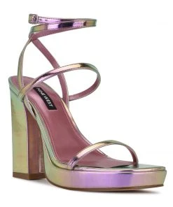 Nine West Y2K Revival Benz Strappy Sandals
