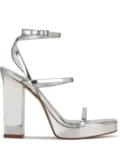 Nine West Benz Strappy Sandals Y2K Revival