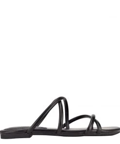 Nine West Beva Flat Slide Sandals Fun Flats