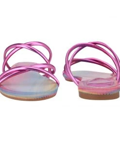 Nine West Beva Flat Slide Sandals 10 Nine West Beva Flat Slide Sandals