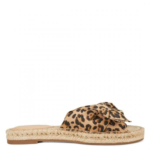 Nine West Blanche Espadrille Slide Sandals