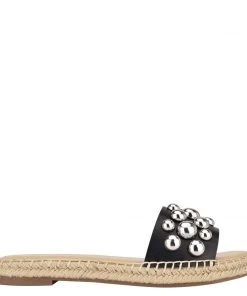 Nine West Weave Got You Blast Espadrille Slide Sandals