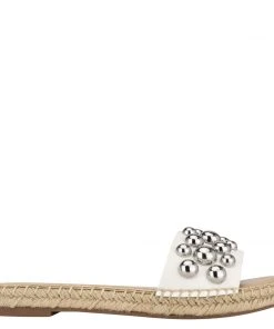 Nine West Weave Got You Blast Espadrille Slide Sandals