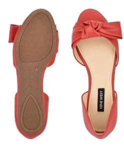 Nine West Color Pop Bonnie Bow Front D'Orsay Flats