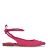 Nine West Bop Ankle Wrap Pointy Toe Flats Lace It Up 1 Nine West Bop Ankle Wrap Pointy Toe Flats Lace It Up