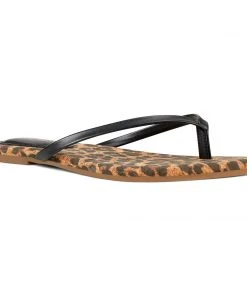 Nine West Flats Bossy Flat Thong Sandals 9 Nine West Flats Bossy Flat Thong Sandals