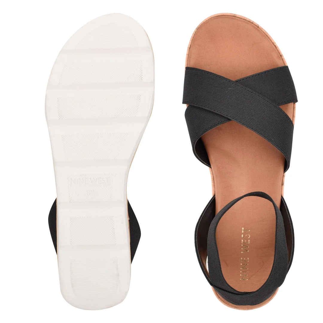 Nine West Bounce Flat Sandals 7 Nine West Bounce Flat Sandals