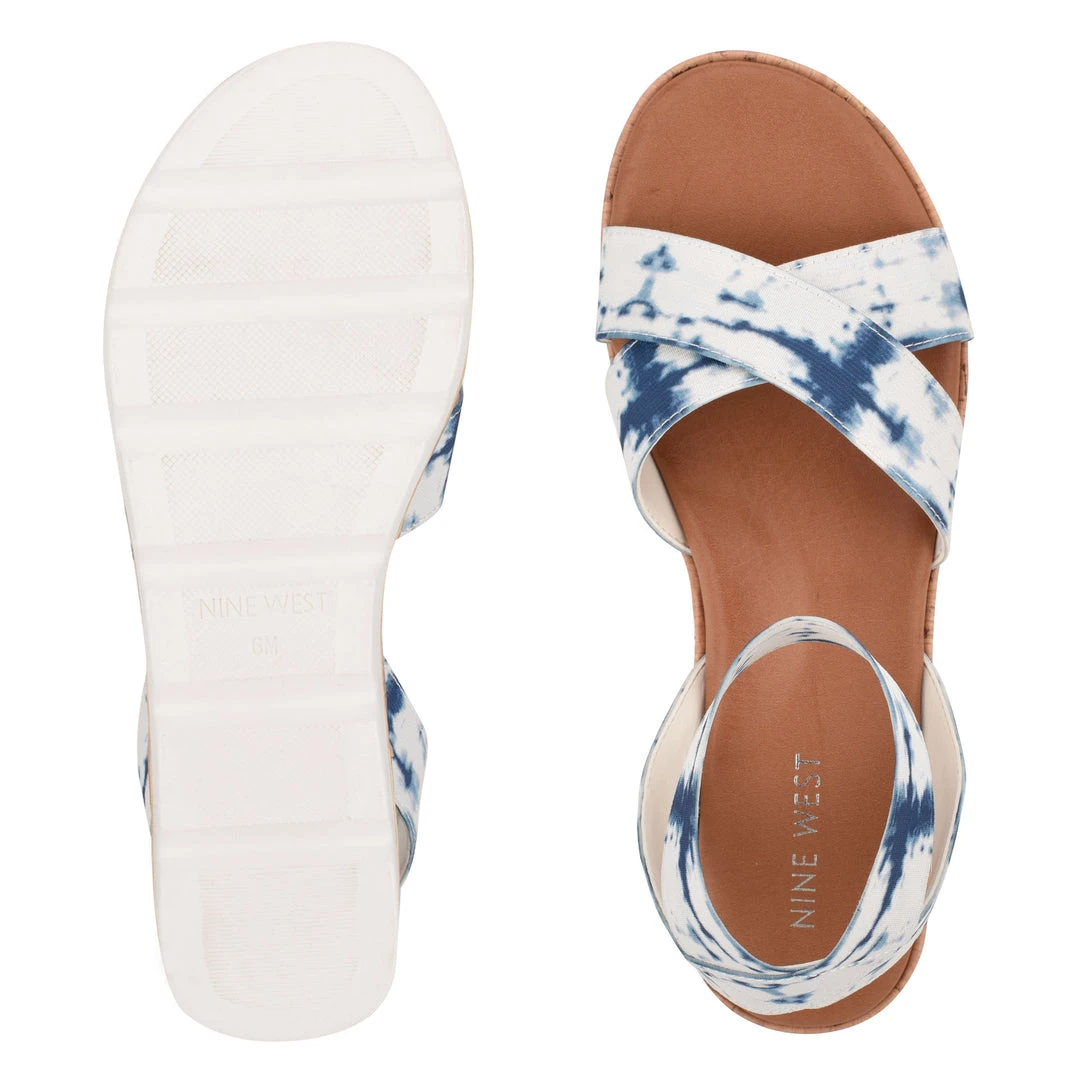 Nine West Bounce Flat Sandals 7 Nine West Bounce Flat Sandals