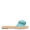 Nine West Weave Got You Bow Espadrille Slide Sandals