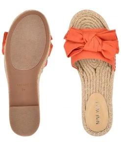 Nine West Weave Got You Bow Espadrille Slide Sandals 11 Nine West Weave Got You Bow Espadrille Slide Sandals