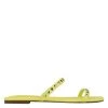 Nine West Brandie Flat Studded Slide Sandals