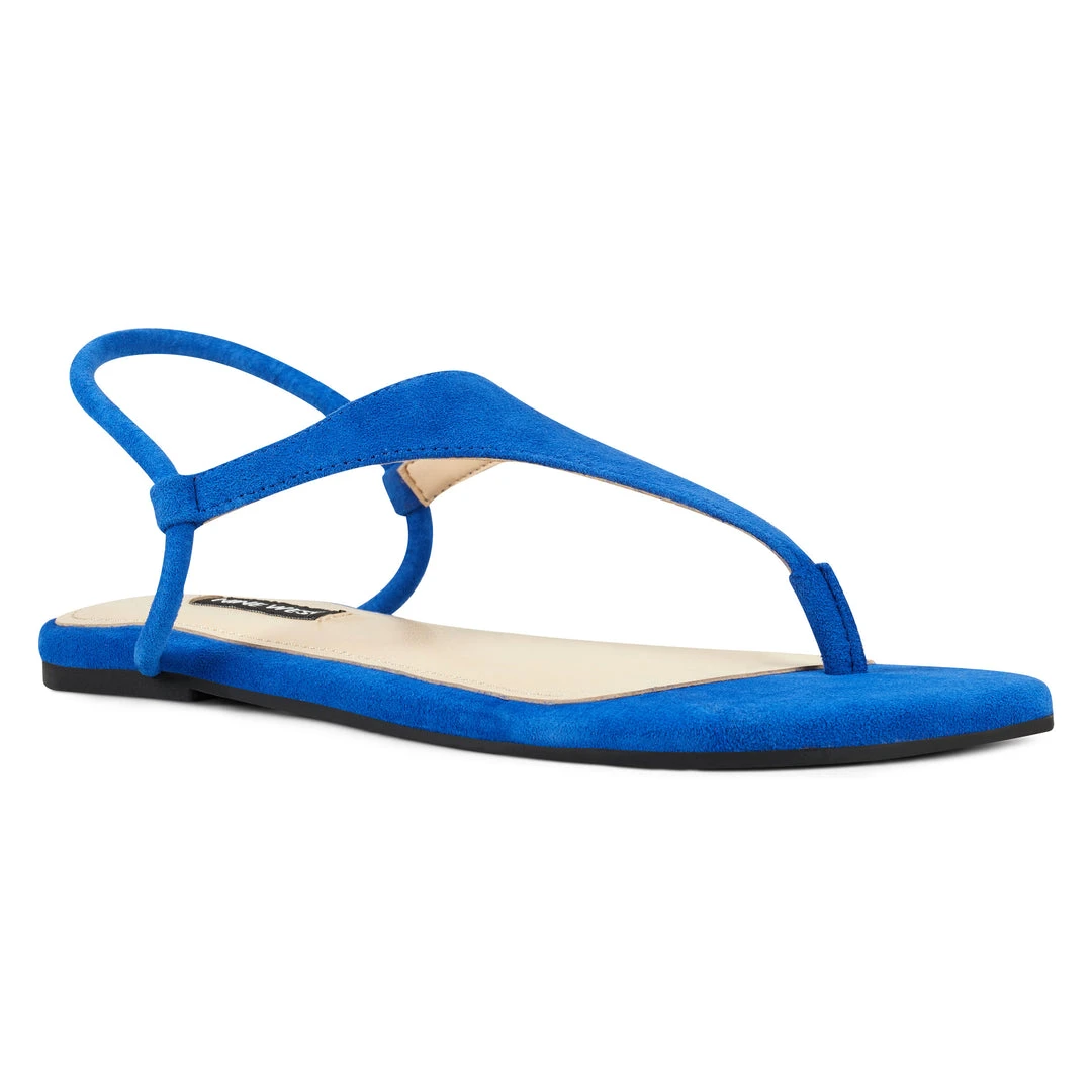 Nine West Braydin Stretch Flat Sandals 4 Nine West Braydin Stretch Flat Sandals