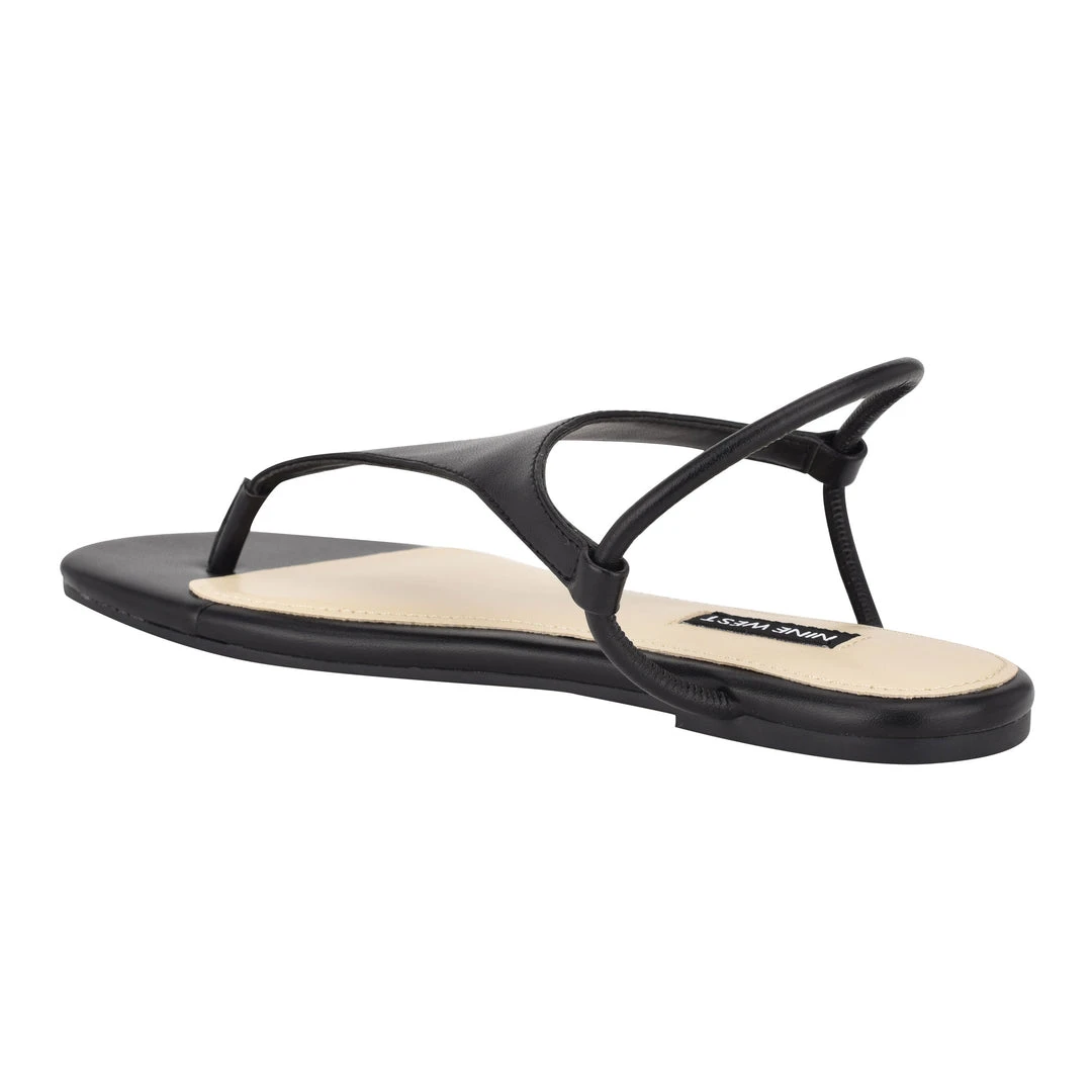 Nine West Braydin Stretch Flat Sandals 5 Nine West Braydin Stretch Flat Sandals