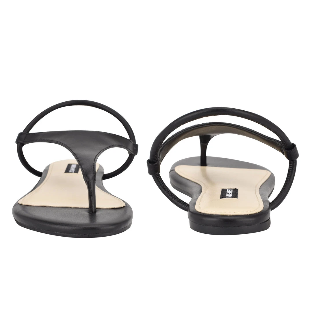 Nine West Braydin Stretch Flat Sandals 7 Nine West Braydin Stretch Flat Sandals