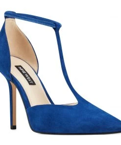 Nine West Breezy Strappy Pumps Color Pop
