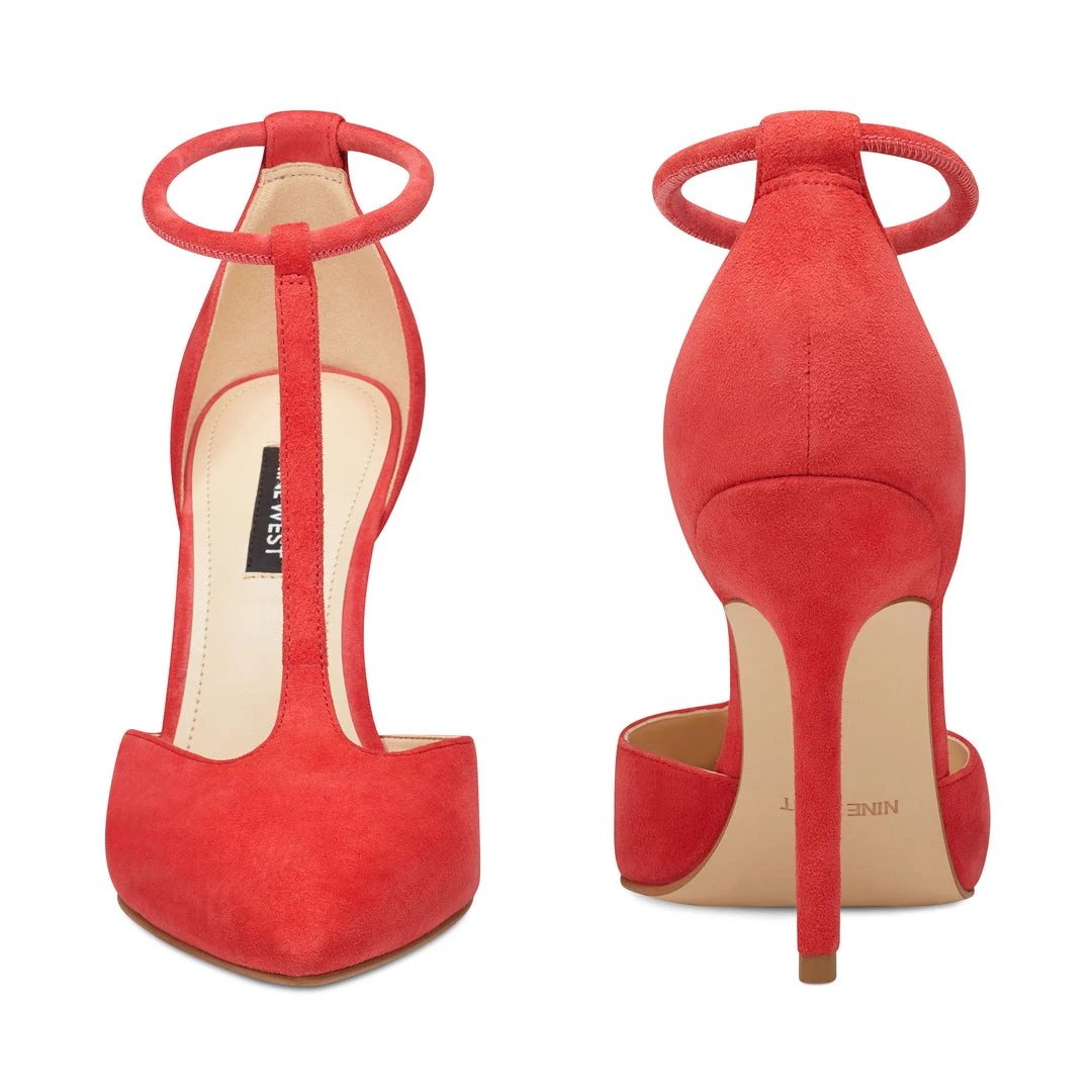 Nine West Breezy Strappy Pumps 7 Nine West Breezy Strappy Pumps