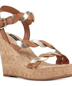 Nine West Weave Got You Brette Wedge Sandals