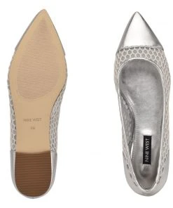 Nine West Metallic Mindset Brex Pointy Toe Flats 11 Nine West Metallic Mindset Brex Pointy Toe Flats