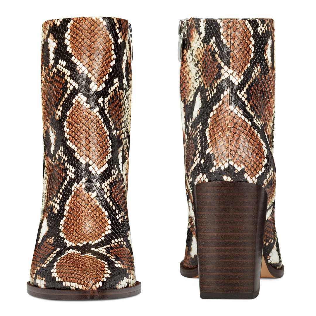 Nine West Bryson Block Heel Booties Heels 7 Nine West Bryson Block Heel Booties Heels